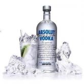 Vodka Absolut Natural 100% Original 1l